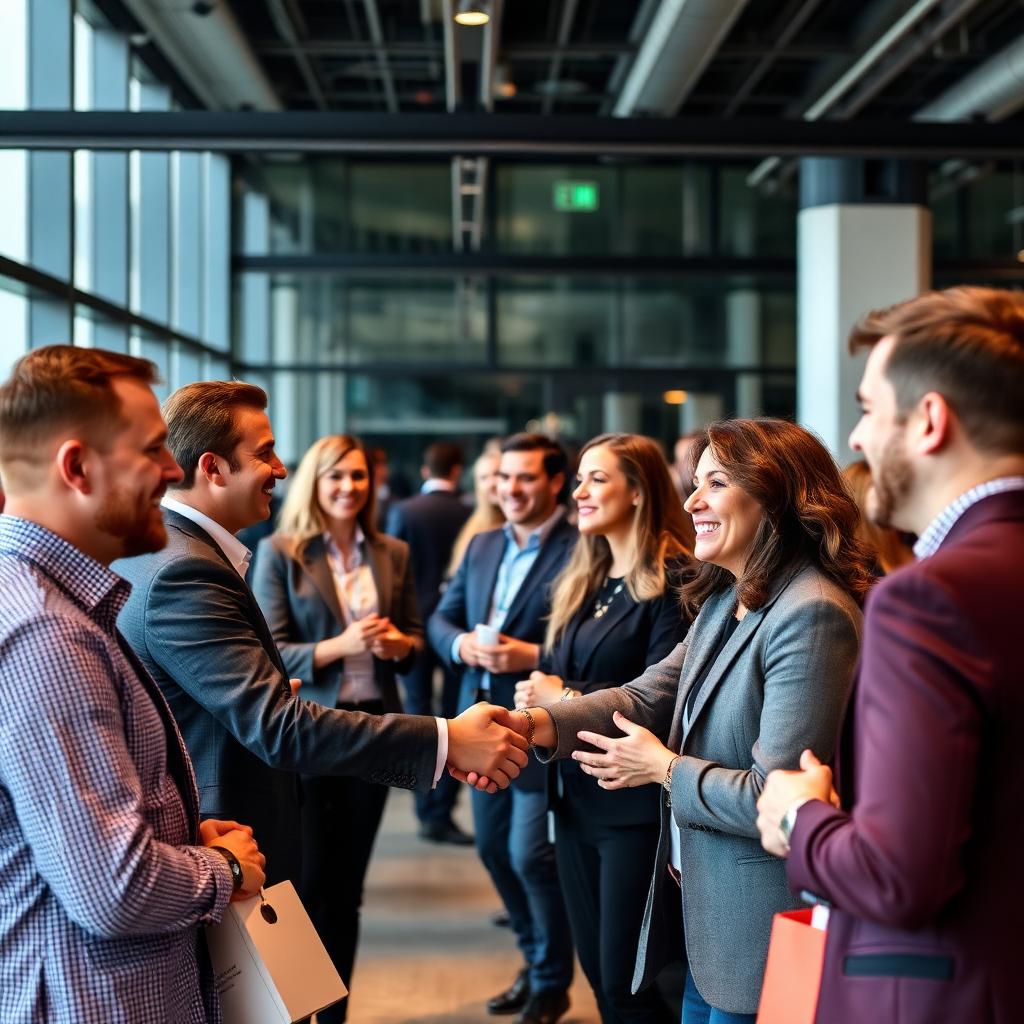 Career networking event